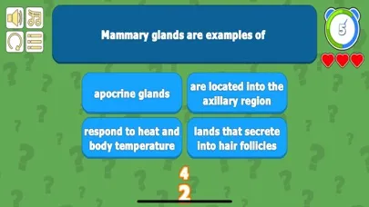 Tissue Anatomy & Physiology QZ Screenshots