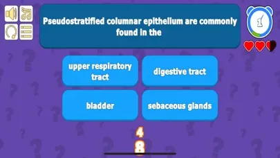 Tissue Anatomy & Physiology QZ Screenshots