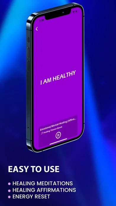 ภาพหน้าจอของ Healing Vibes Mind Body Health