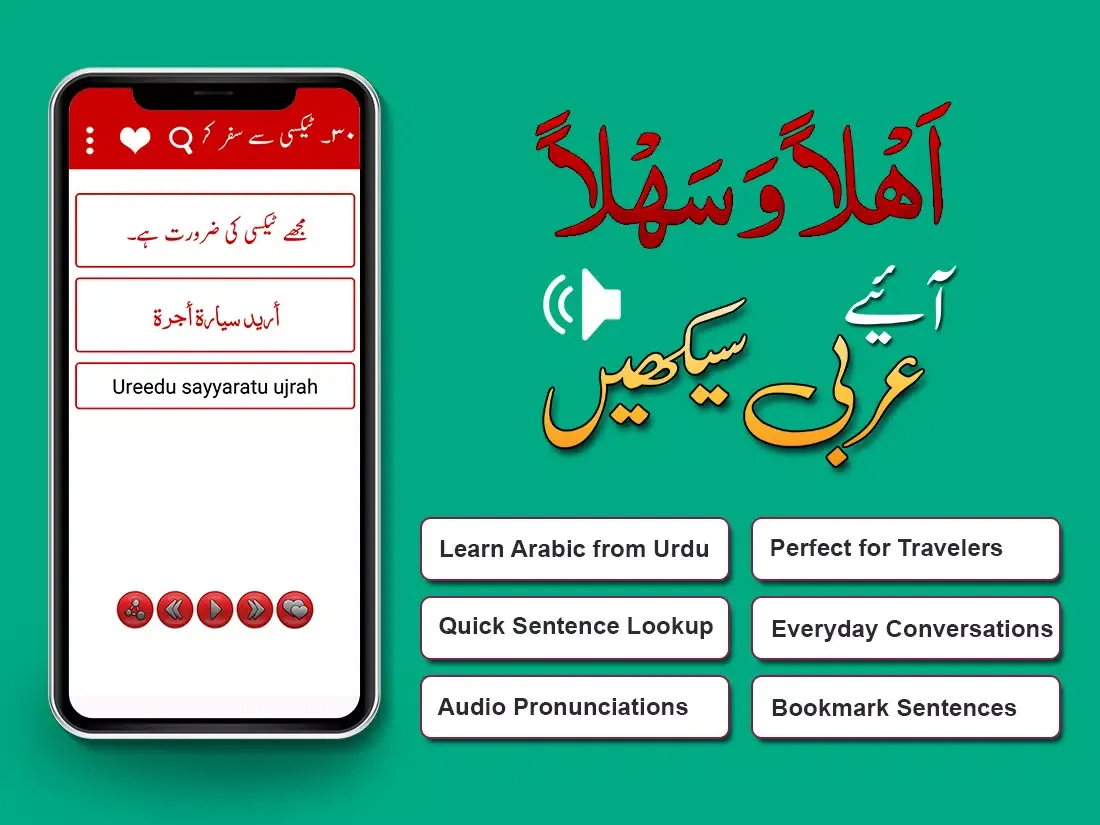 Learn Arabic from Urdu offline Screenshots