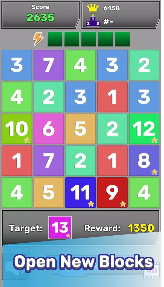Match & Merge Number Blocks Screenshots