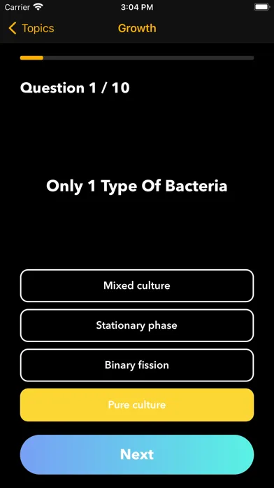 Flashcard Microbiology سکرین شاٹس
