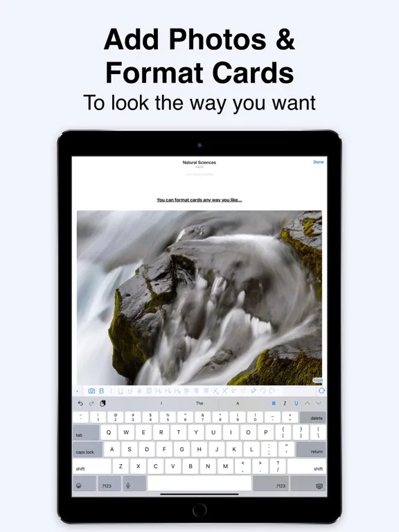 Flash Cards Flashcards Maker iPad  Screenshots