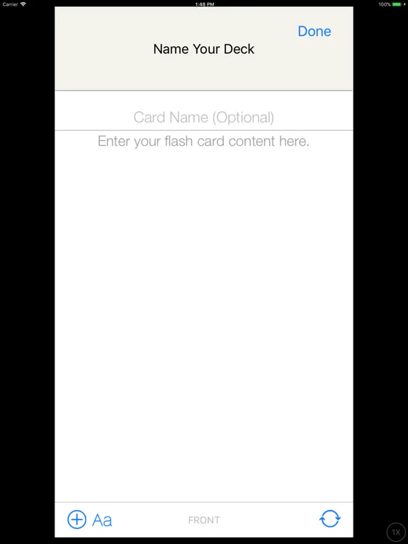 Flash Cards Pro Flashcards iPad  Screenshots