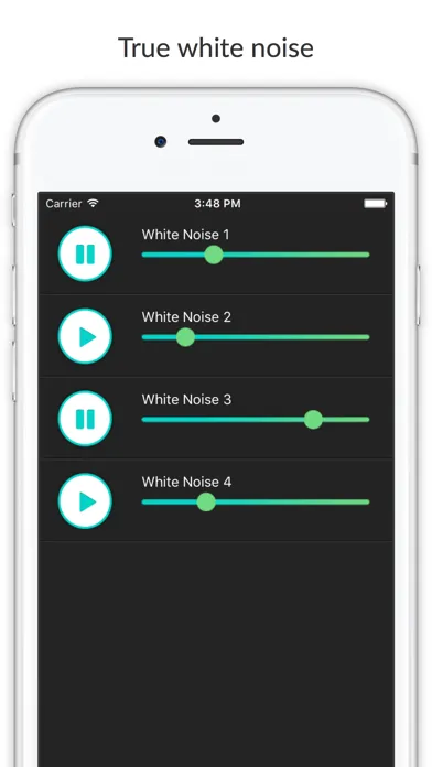 Just Noise Simply Free White Sound Machine for Focus and Relaxation Ekran Görüntüleri