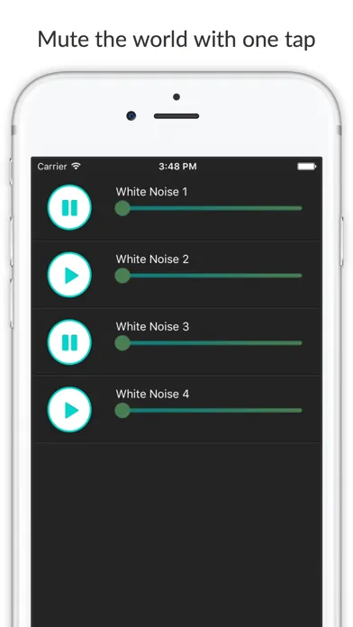 Just Noise Simply Free White Sound Machine for Focus and Relaxation Ekran Görüntüleri