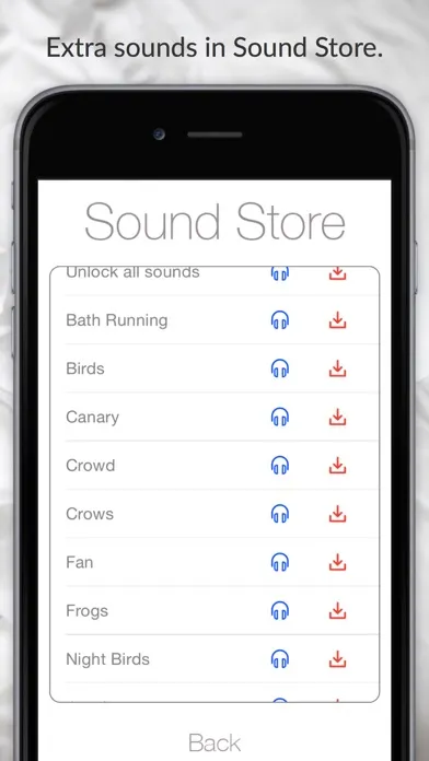 Tangkapan skrin NatureScapes Nature Sounds Pro