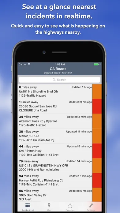 California State Roads スクリーンショット