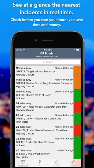 Oregon Roads Traffic应用截图