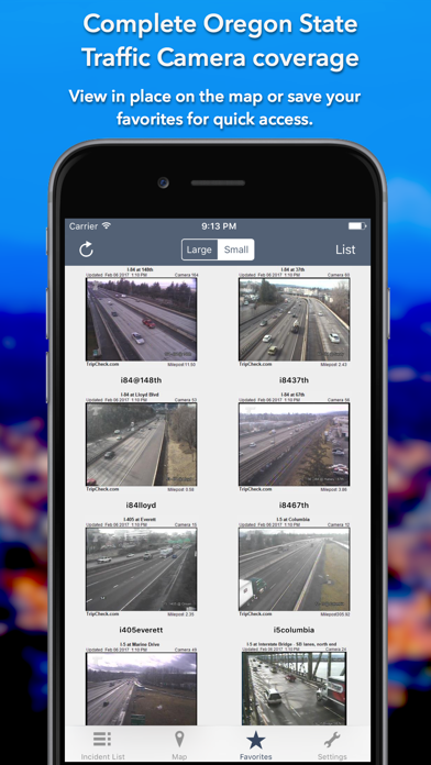 Zrzuty ekranu Oregon Roads Traffic