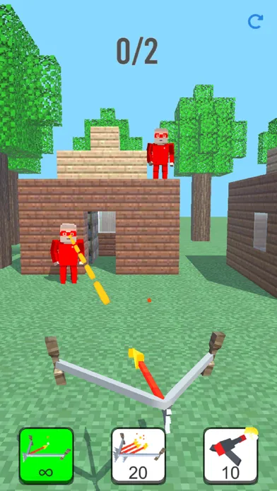 Скриншоты Burn it Down! 3D Pixel Game