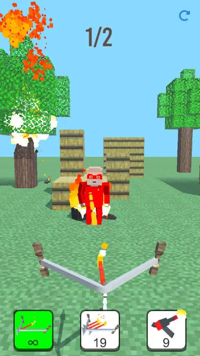 Скриншоты Burn it Down! 3D Pixel Game