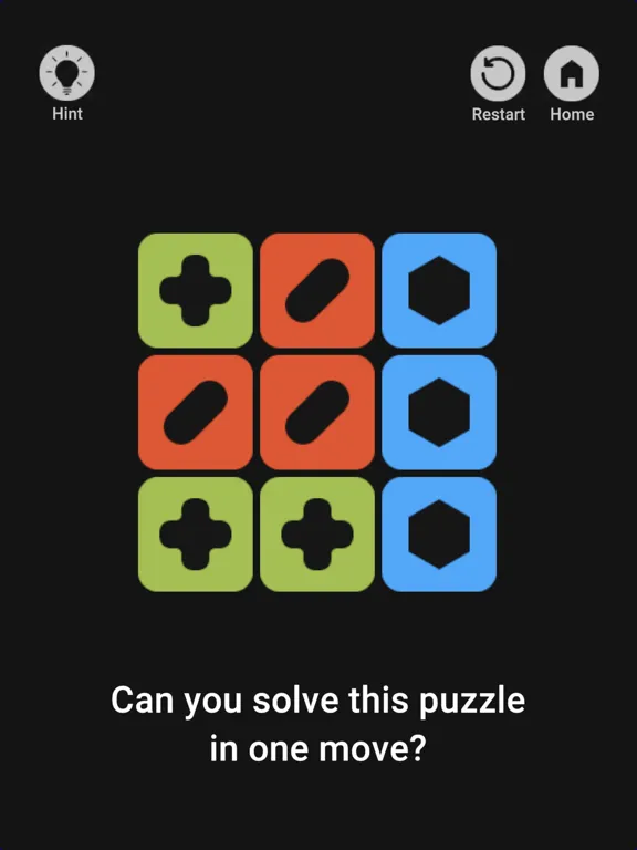 Ảnh chụp màn hình của Rubix Kluster iPad 