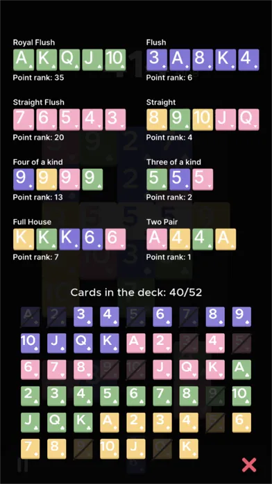 Captures d'écran de Poker Pop!