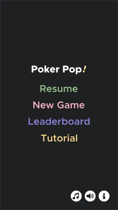 Captures d'écran de Poker Pop!