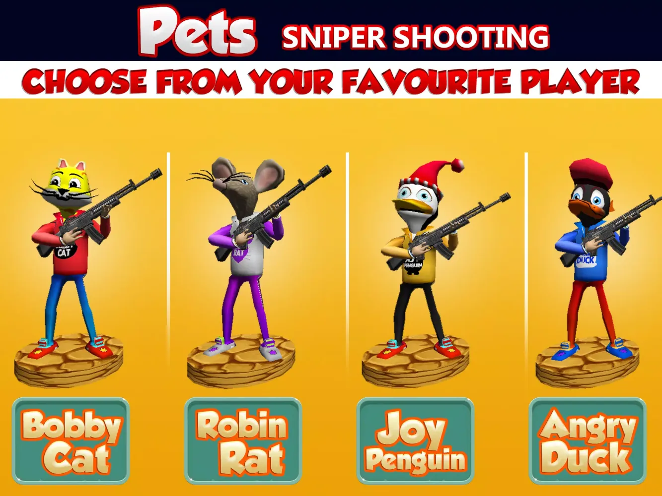 Shooting Pets Sniper - 3D Gun Screenshots