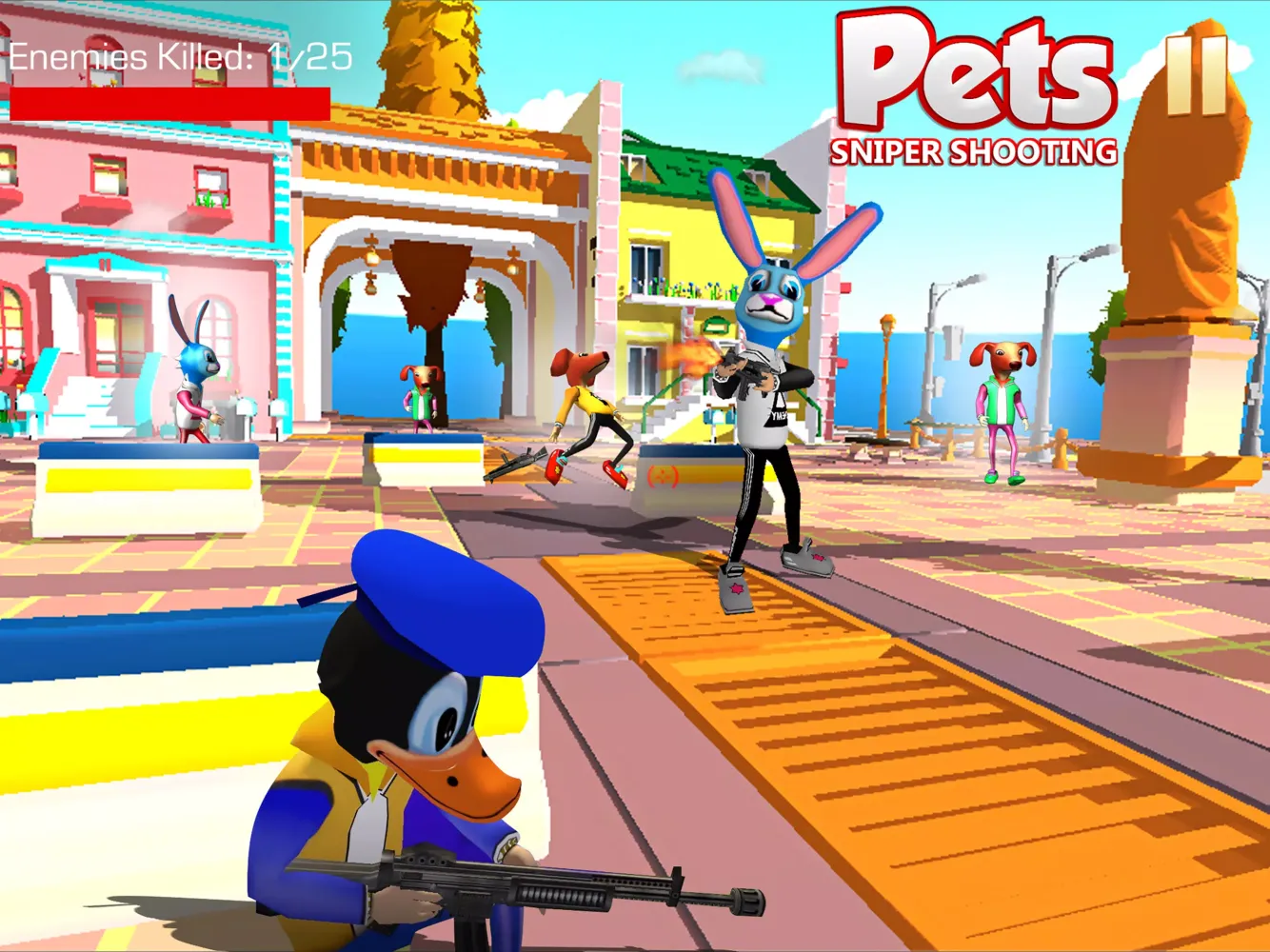 Shooting Pets Sniper - 3D Gun Screenshots
