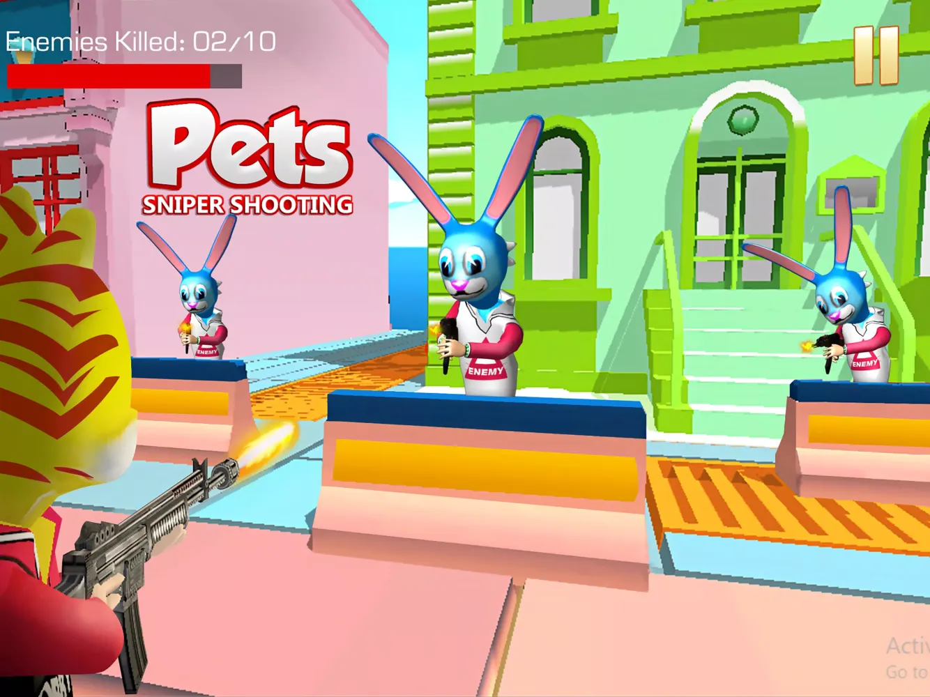Shooting Pets Sniper - 3D Gun Screenshots
