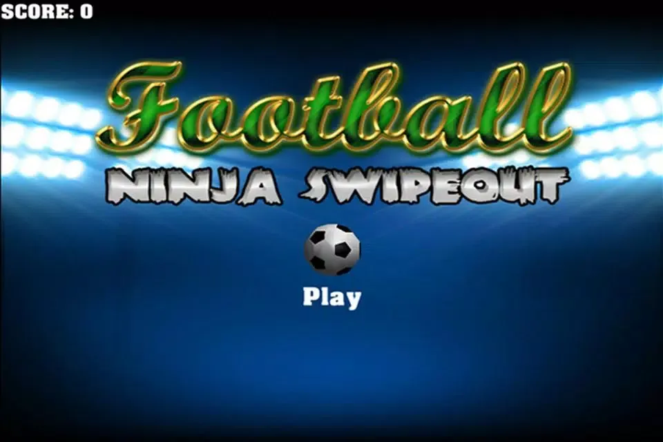 Screenshot di Football Ninja Swipe Out Games