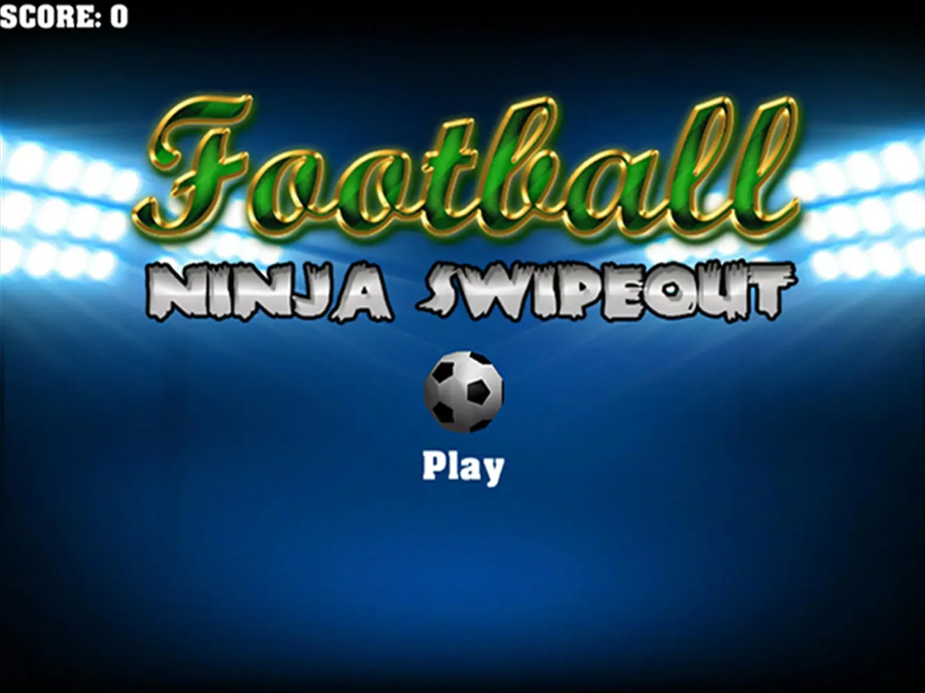 Screenshot di Football Ninja Swipe Out Games