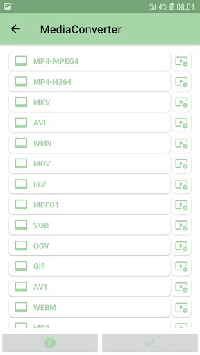 Media Converter Screenshots
