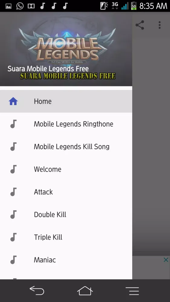 Suara Mobile Legends Free Screenshots