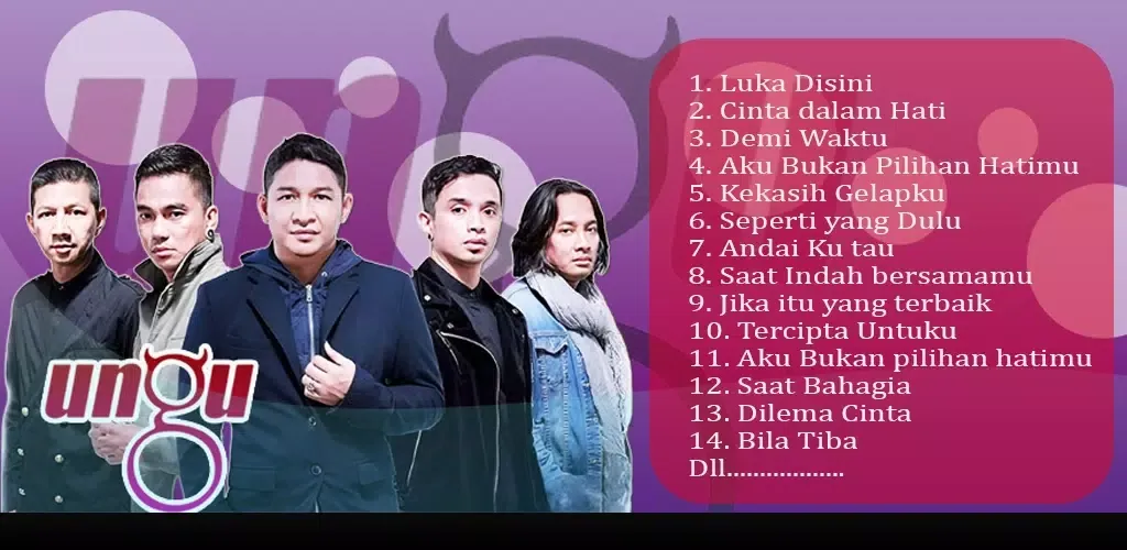 Tangkapan layar Ungu MP3 Offline