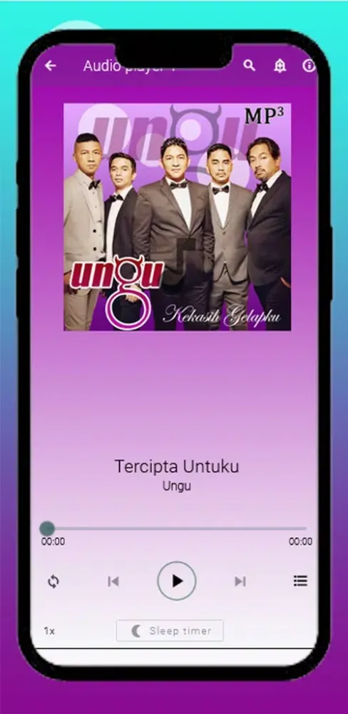 Tangkapan layar Ungu MP3 Offline