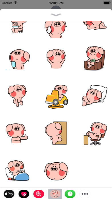 Pigs Animated Stickers Screenshots