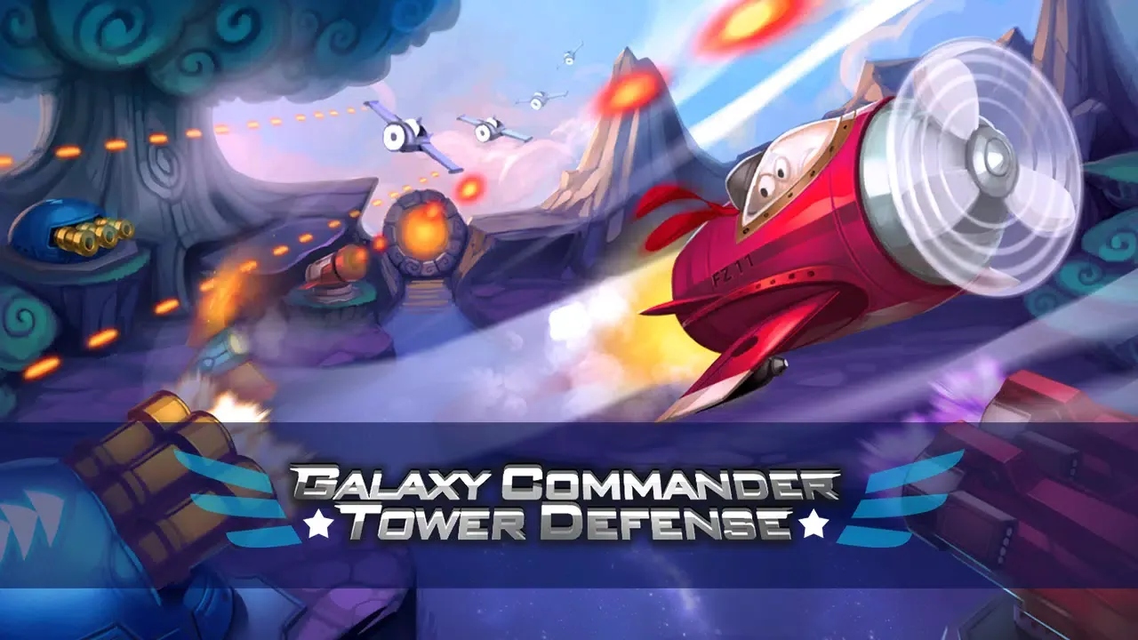 Ảnh chụp màn hình của Galaxy Commander Tower defense