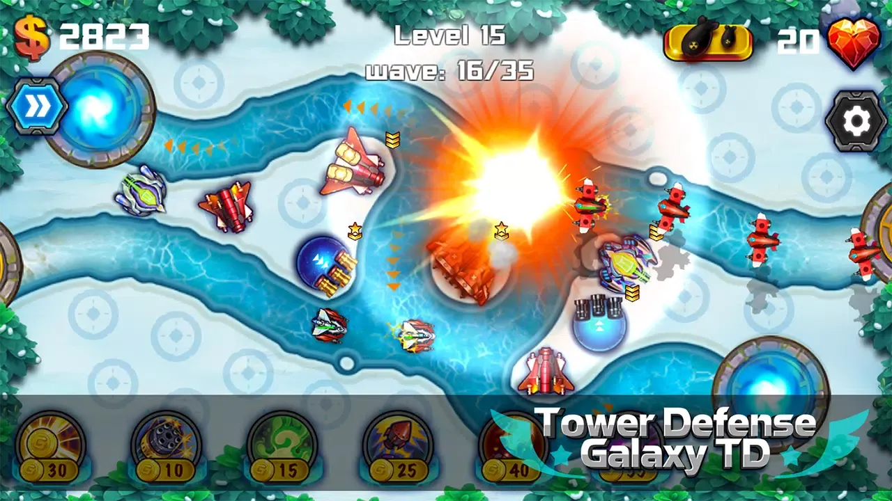 Tower Defense: Galaxy TD Screenshots
