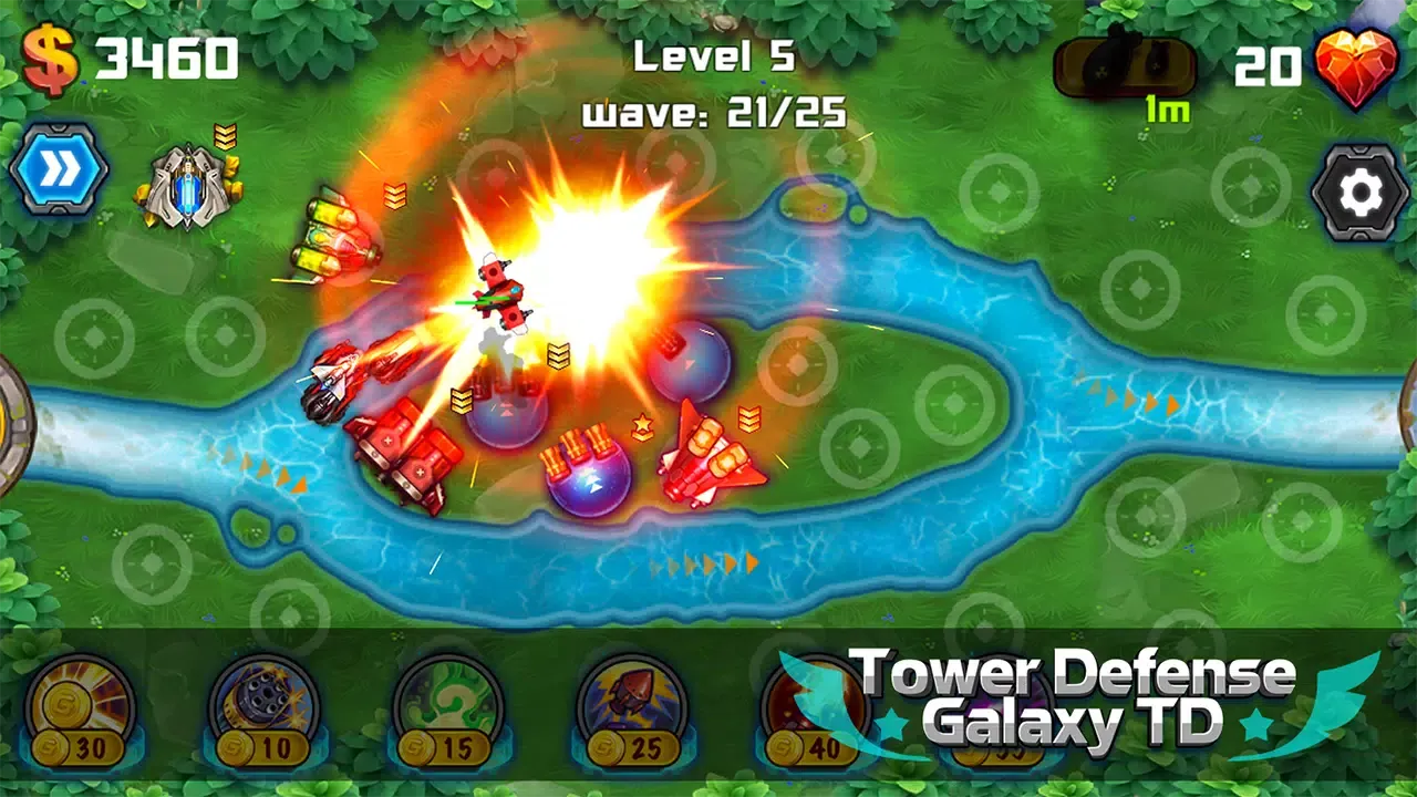 Tower Defense: Galaxy TD Screenshots
