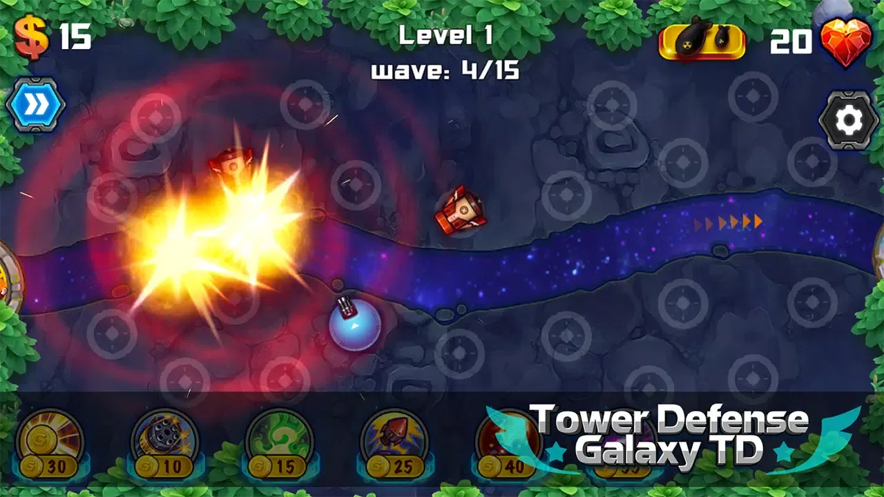 Tower Defense: Galaxy TD Screenshots