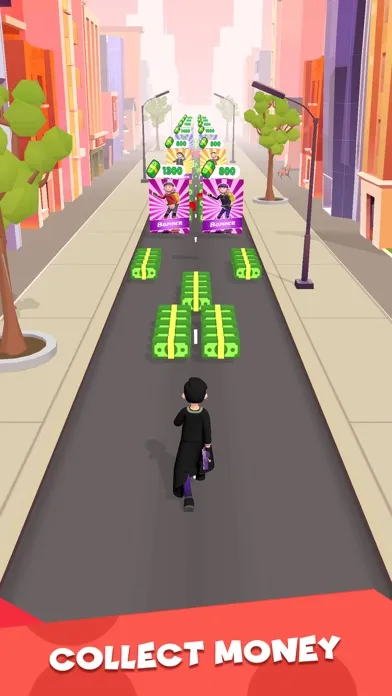 Tangkapan layar Gang Rush Run