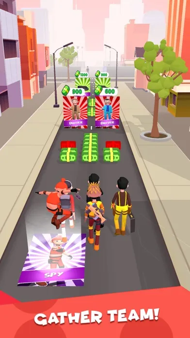 Tangkapan layar Gang Rush Run