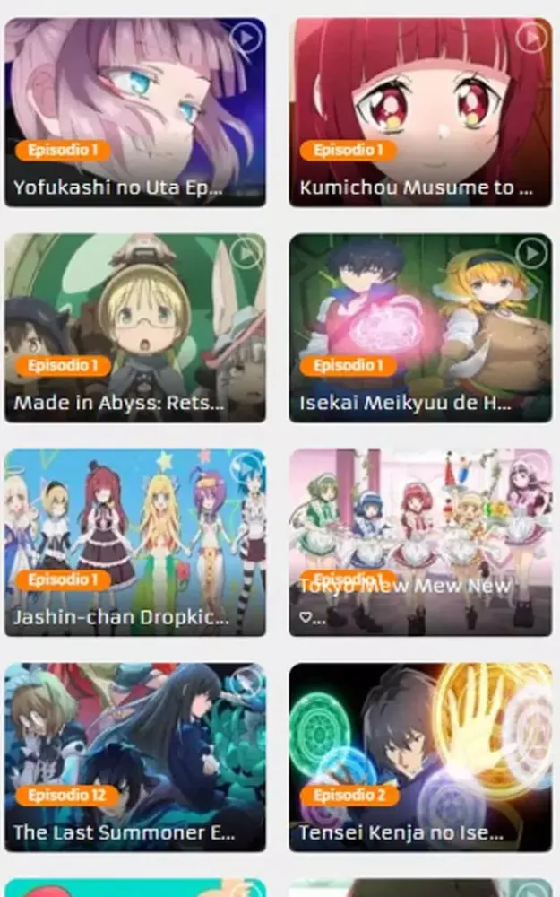 Ảnh chụp màn hình của AnimeFLV Guia Ver Anime Online