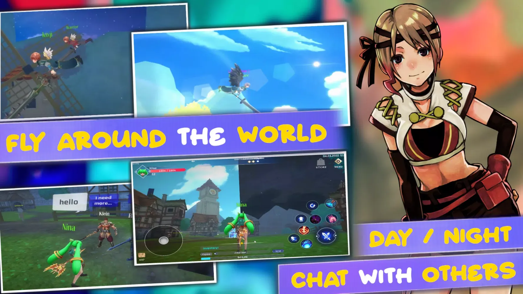 RPG Aero Tales Online - MMORPG应用截图