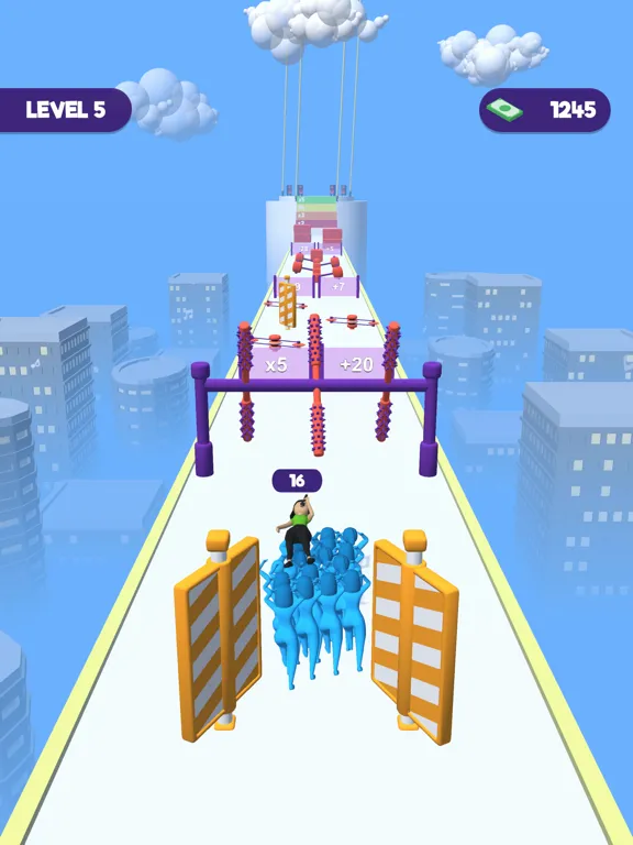 Crowd Surfing! iPad  Screenshots