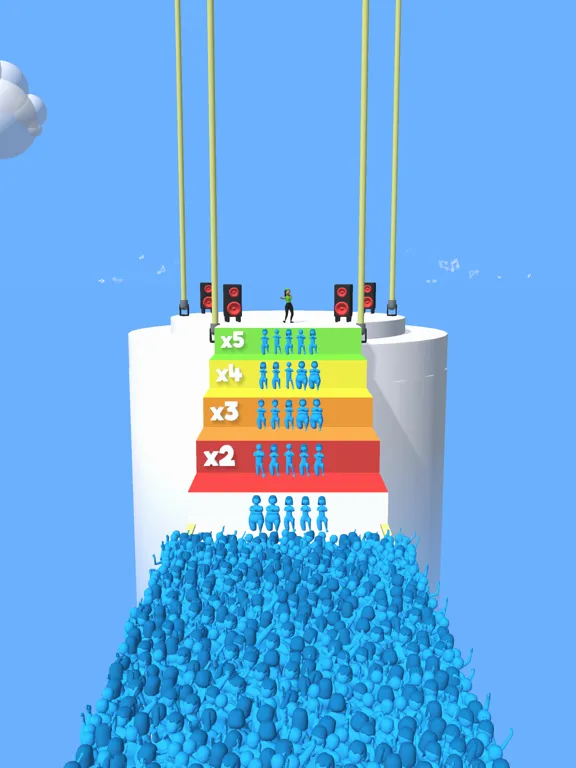 Crowd Surfing! iPad  Screenshots