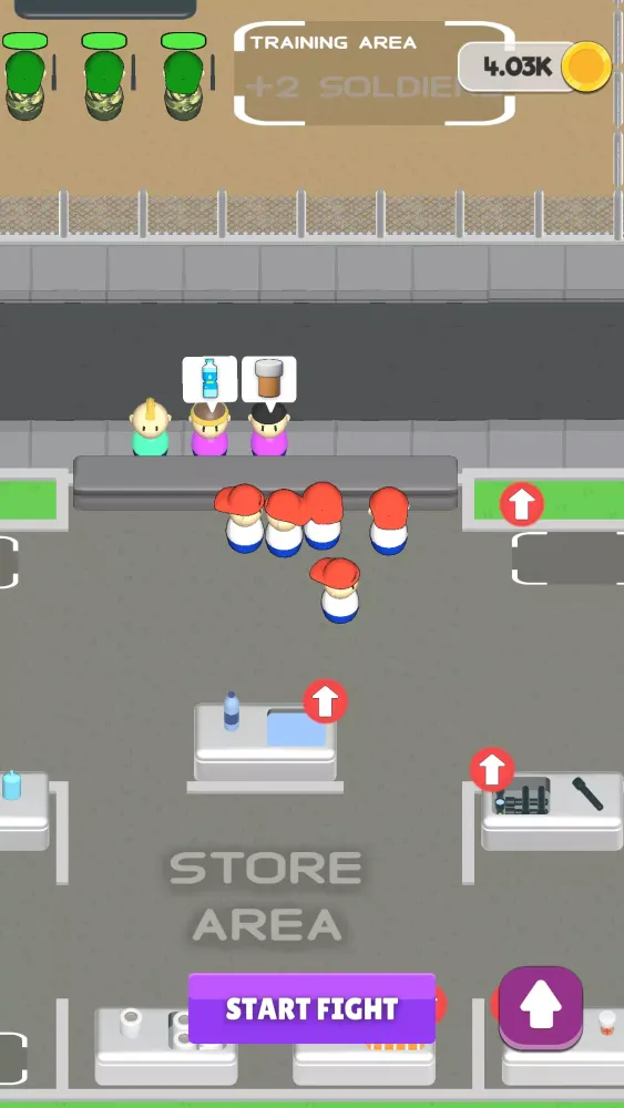 Ảnh chụp màn hình của Idle Army War