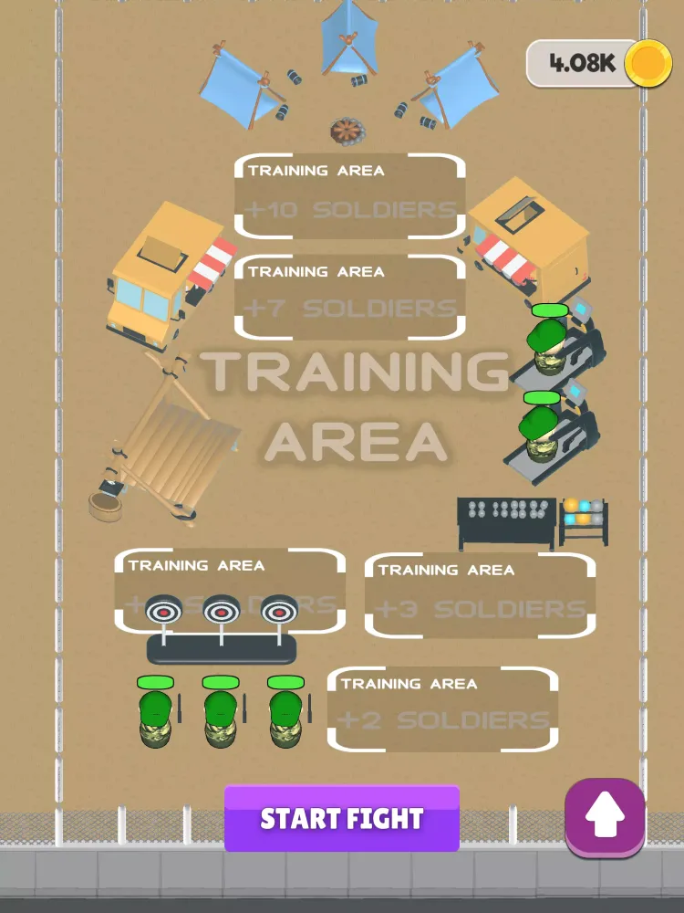 Ảnh chụp màn hình của Idle Army War