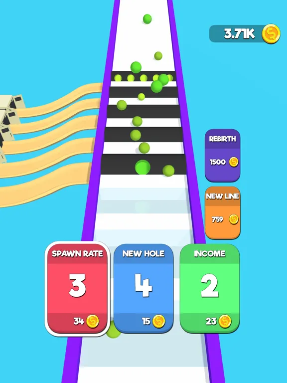 Capturas de tela do Sorting Holes iPad 