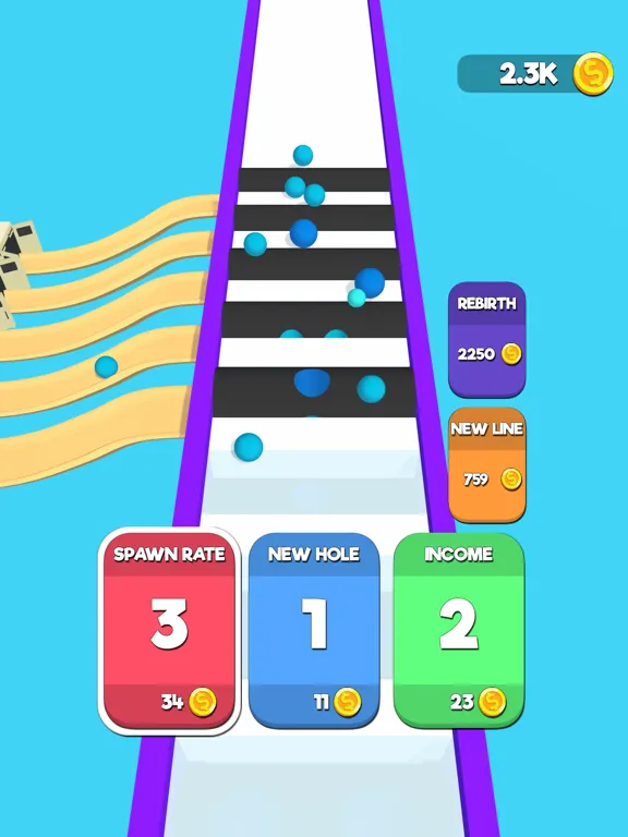 Capturas de tela do Sorting Holes iPad 