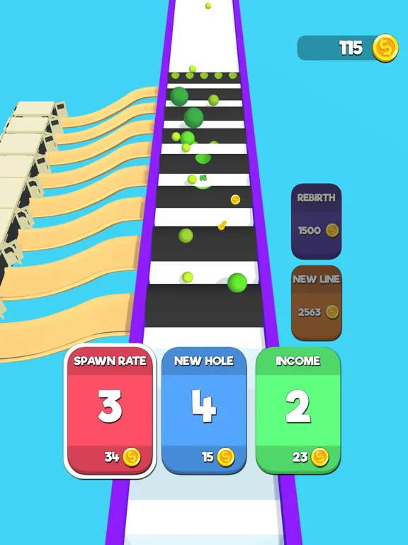 Capturas de tela do Sorting Holes iPad 