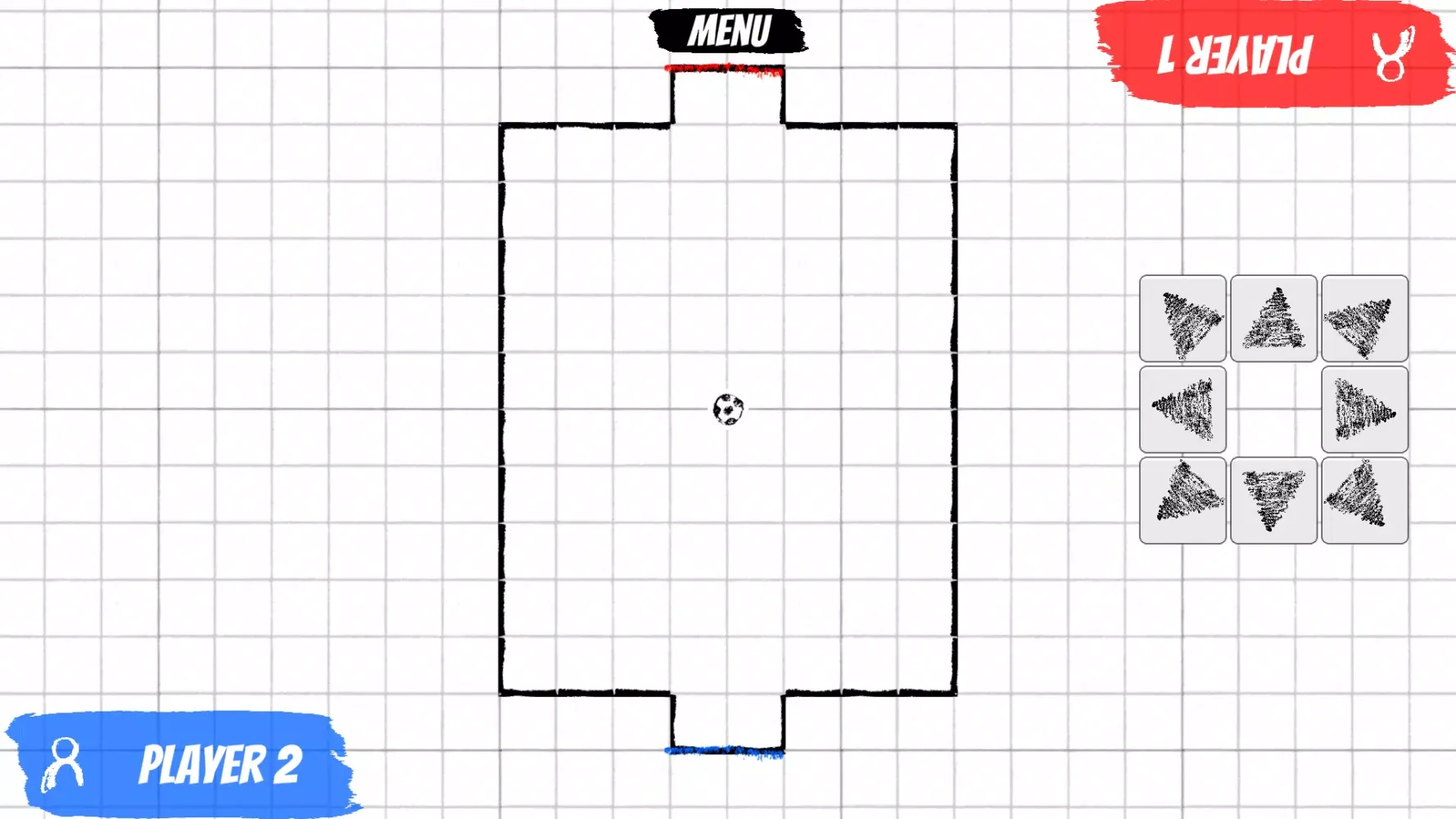Capturas de pantalla de Paper Soccer