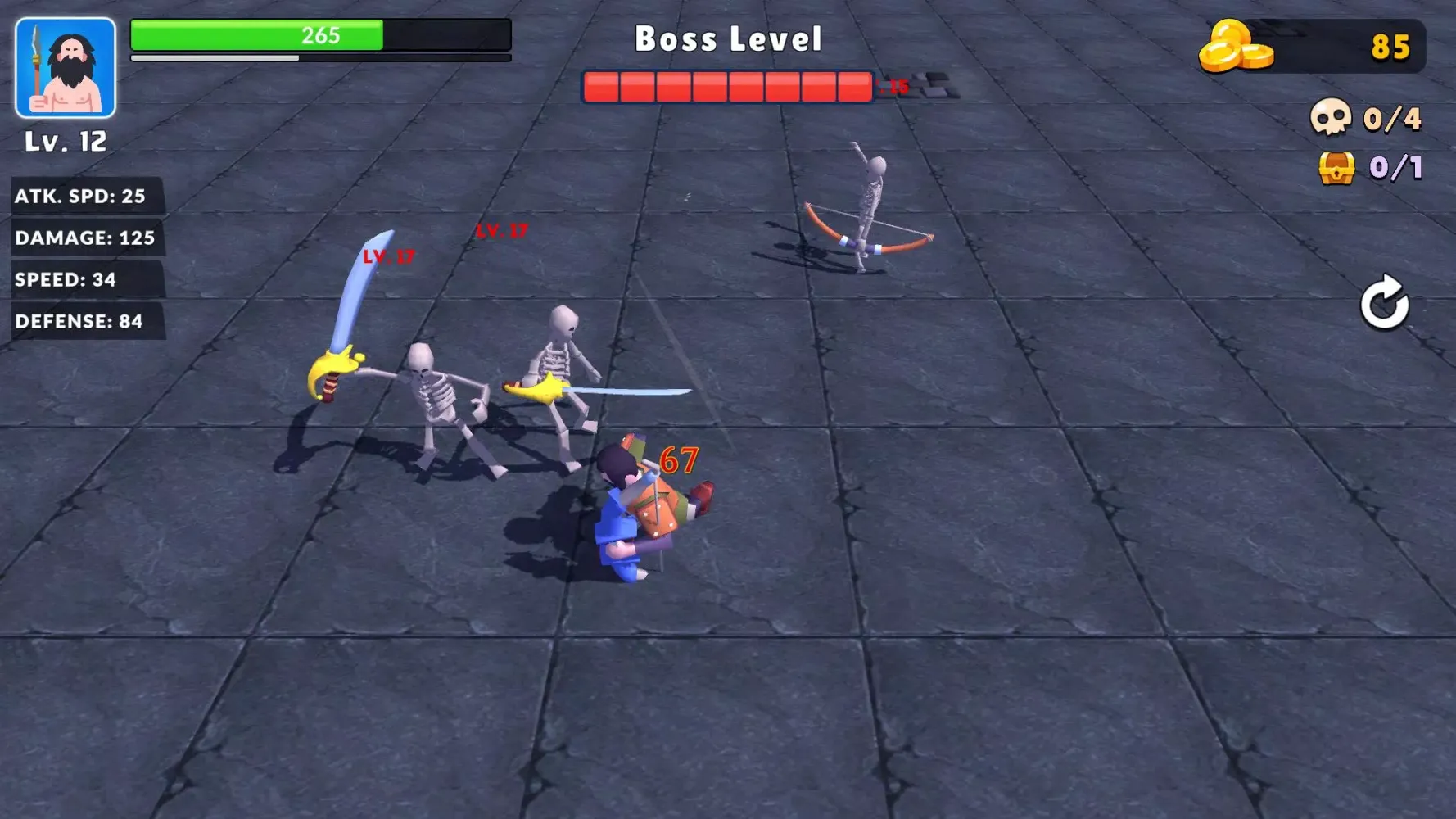 Tangkapan layar Survival Hero: Merge Equip RPG