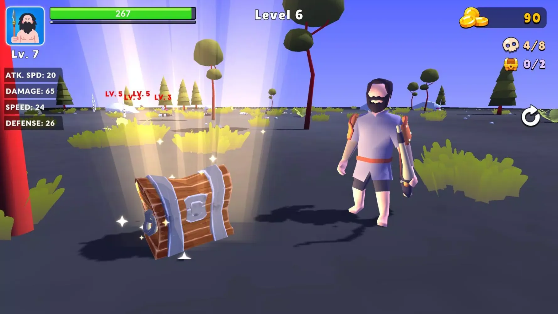 Tangkapan layar Survival Hero: Merge Equip RPG