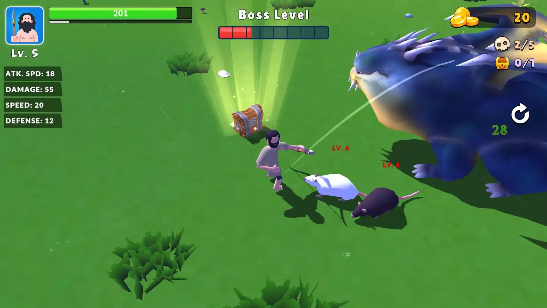 Tangkapan layar Survival Hero: Merge Equip RPG