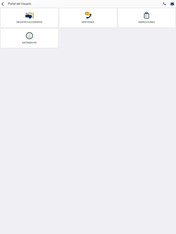 Скриншоты Portal del Usuario iPad 