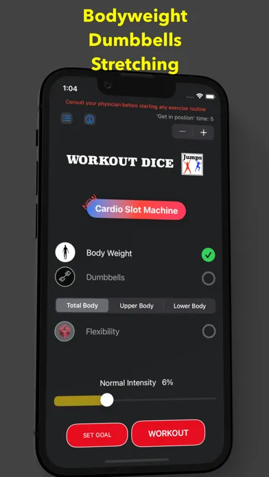 Workout Dice: Home Gym應用截圖